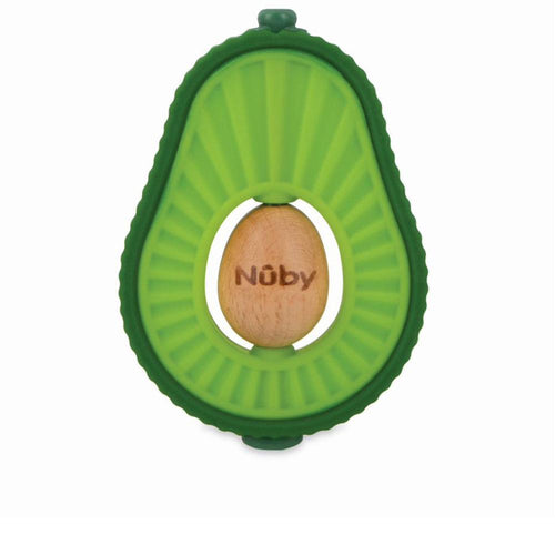 Núby Mordedores Nüby Avocado Teether Per Dentizione Sollievo Naturale Gengive