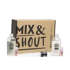 Mix & Shout Rutina Rizado Set Cabello Rizado Fortalecedor Rizos Poderosos
