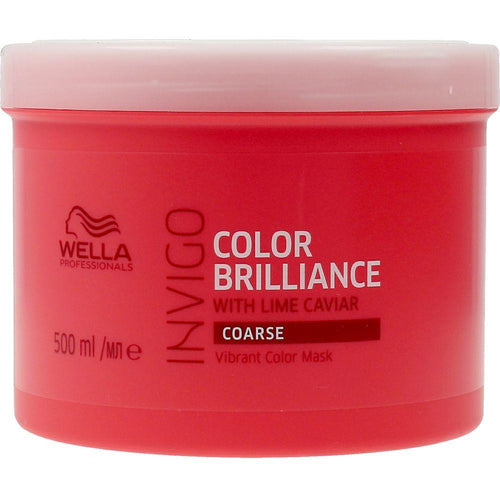 Wella Professionals Invigo Color Brilliance Mascarilla Capilar Para Cabello Grueso Protección De Color Vibrante
