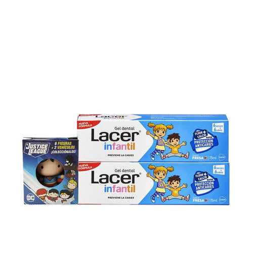 Lacer Lacer Junior Kinder Zahngel Erdbeere Effektive Zahnpflege