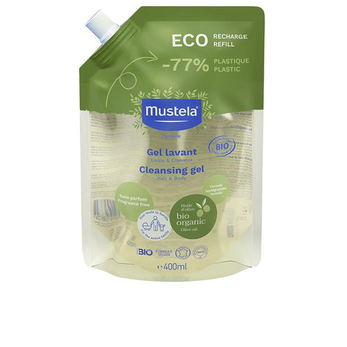 Mustela Bio Mustela Gel Shampoo Eco Refill Nettoyage Naturel Pour Peau Sensible
