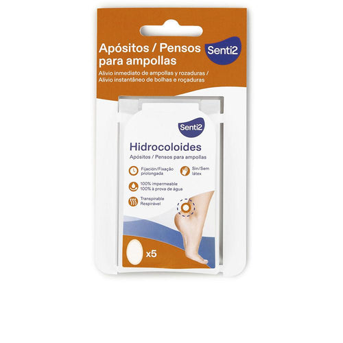 Senti2 Cuidado Podológico Senti2 Hydrocolloid Blasenpflaster Innovatives Gel Komfort