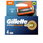 Gillette Fusion Rasoir Proglide Power Avec Chargeur Et 4 Recharges Cartouches 5 Lames Confort Supérieur