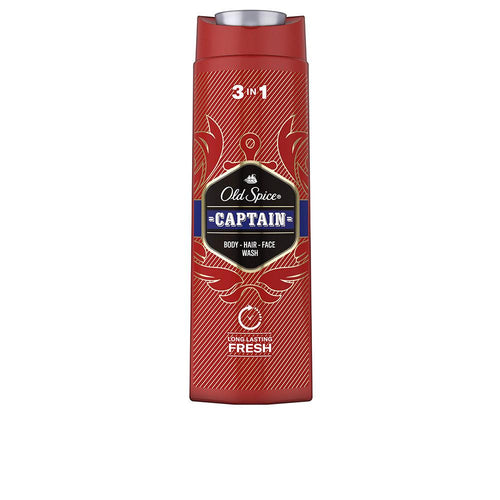 Old Spice Captain 3in1 Gel Doccia Uomo Freschezza Che Dura