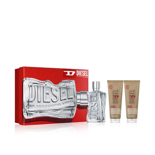 Diesel D By Diesel Set Profumo Eau De Toilette E Gel Doccia Vegan Sostenibile