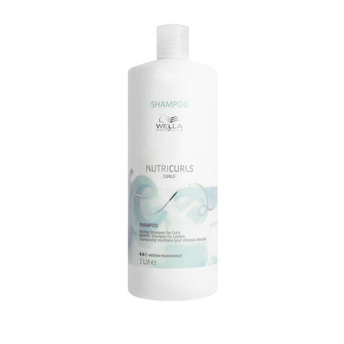 Wella Professionals Nutricurls Shampooing Micellaire Pour Cheveux Bouclés Et Ondulés Définition Parfaite Des Boucles