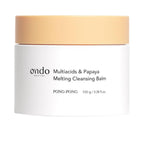 Ondo Beauty 36.5 Multiacids & Papaya Cleansing Balm Vegan Makeup Removal Perfection