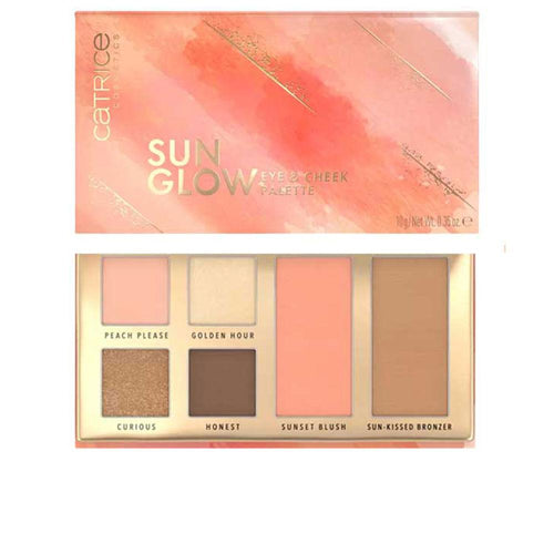 Catrice Sun Glow Lidschatten Und Wangenpalette Strahlender Look Sofort
