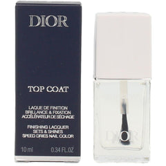 Dior Vernis Top Coat Para Uñas Acabado Brillante Duradero