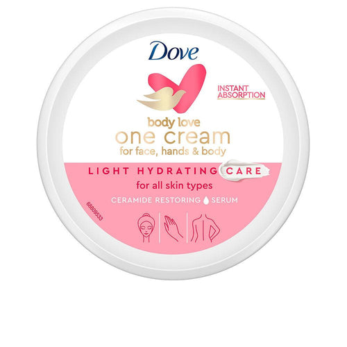 Dove Light Hydrating Cream Crème Hydratante Pour Visage Corps Mains Hydratation Longue Durée