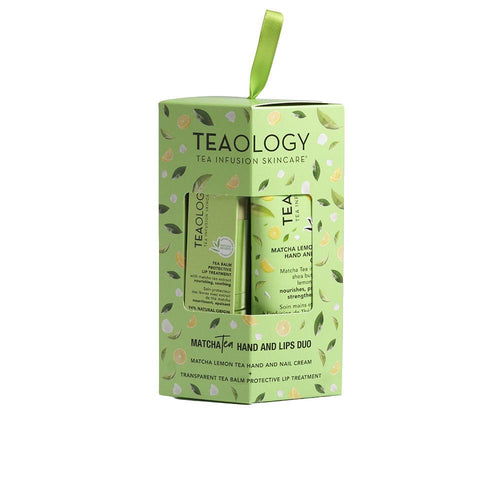 Teaology Matcha Crema De Manos Y Bálsamo Labial Cuidado Natural