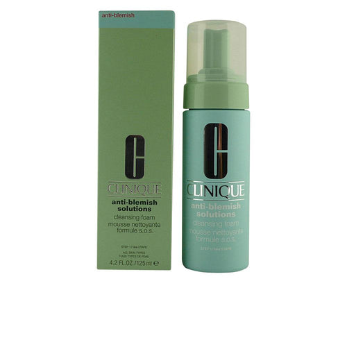 Clinique Anti-Blemish Solutions Espuma Limpiadora Para Piel Grasa Y Con Tendencia Acneica Purifica Y Equilibra La Piel