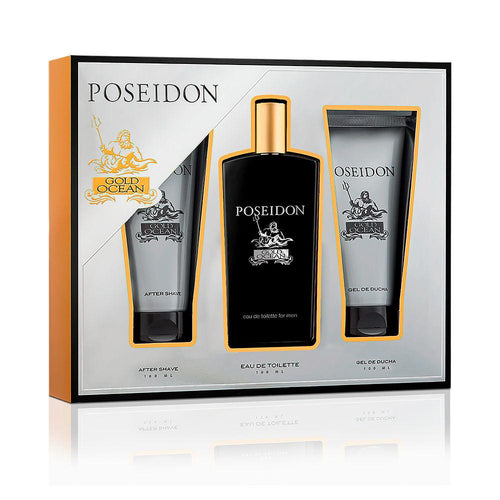 Poseidon Gold For Men Profumo Eau De Toilette Set Orientale Eleganza Unica E Tradizione