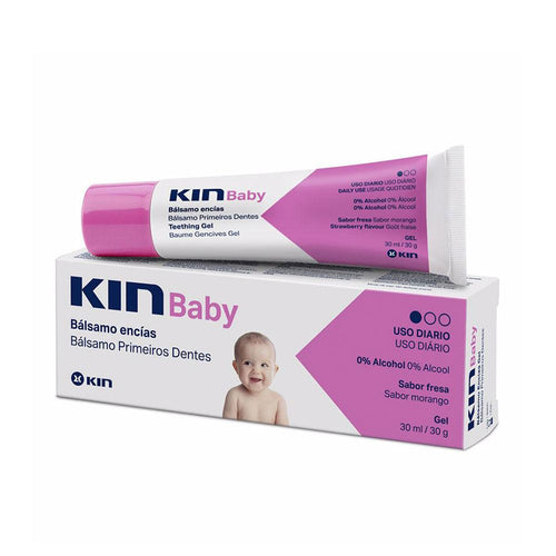 Kin Kin Baby Baume Gel Pour Gencives Apaisant Au Parfum De Fraise
