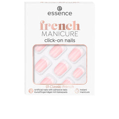 Essence French Essence Click On Artificial Nails French Manicure Salon Quality Look