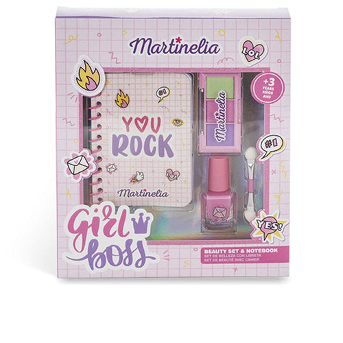 Martinelia Super Girl Beauty Kit With Notebook Makeup For Little Stars