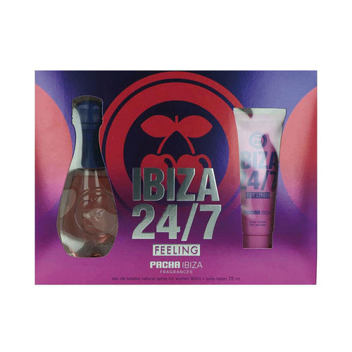 Pacha Ibiza Perfume Eau De Toilette Y Loción Corporal Set Abraza La Vibra Ibiza