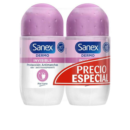 Sanex Dermo Invisible Roll On Deodorant 24 Hour Protection