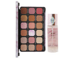 Revolution Make Up Crystal Aura Makeup Set Spray And Eyeshadow Palette Fresh Rose Infused Radiance