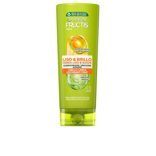 Garnier Fructis Conditioner Liso And Shine Liquid Vegetable Keratin And Argan Oil
