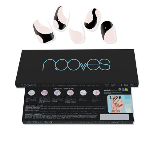 Nooves Feuilles Ongles Gel Éclat De Salon