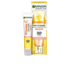 Garnier Skinactive Anti Flecken Fluid Mit SPF50 Plus Strahlende Haut Jeden Tag