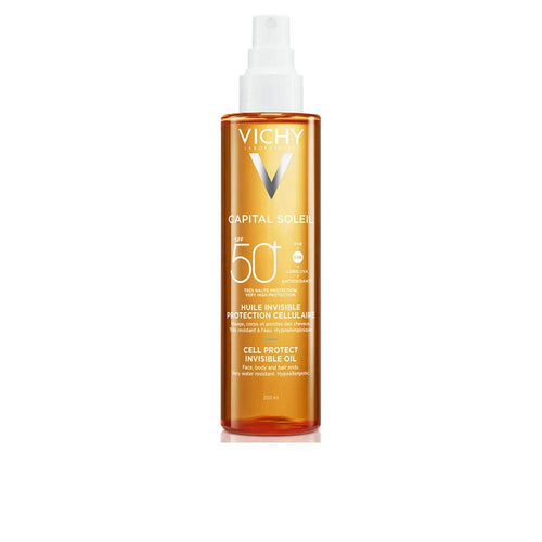 Vichy Capital Soleil Spray De Aceite Protector Solar SPF50 Protección Súper Ligera