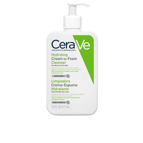 Cerave Cerave Cleanser Nettoyant Hydratant Crème En Mousse Hydratation Et Protection Optimales