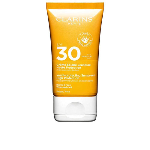 Clarins Solaire Crema Facial Dry Touch Acabado Mate