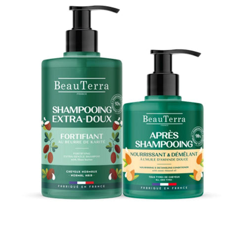 Beauterra Extra-Doux Shampooing Et Après Shampooing Soin Capillaire Naturel