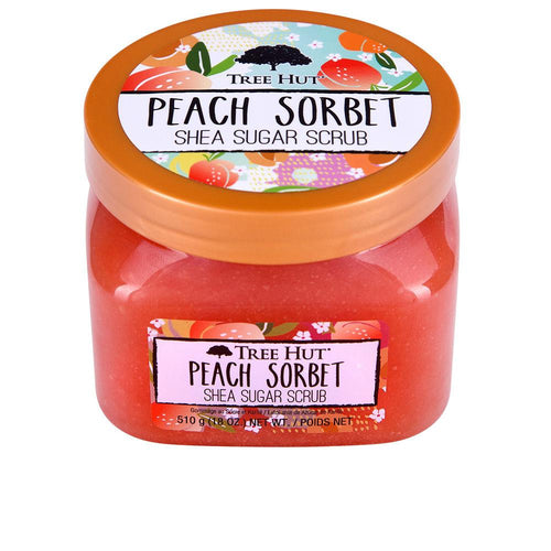 Tree Hut Sugar Scrubs Zuckerscrub Mit Pfirsich Sorbet Für Strahlende Haut Perfekte Glatte Haut Erleben