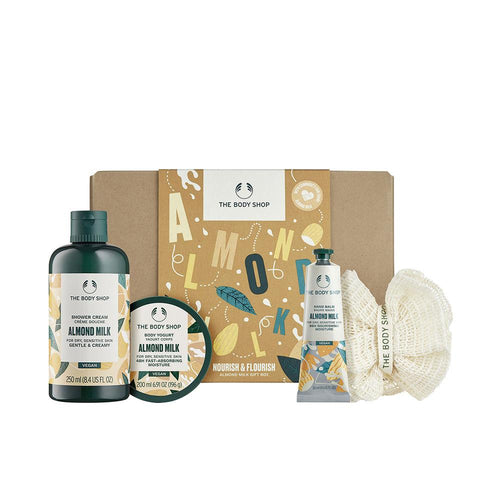 The Body Shop Almond Milk Cosmetic Set Clean Soft Silky Skin