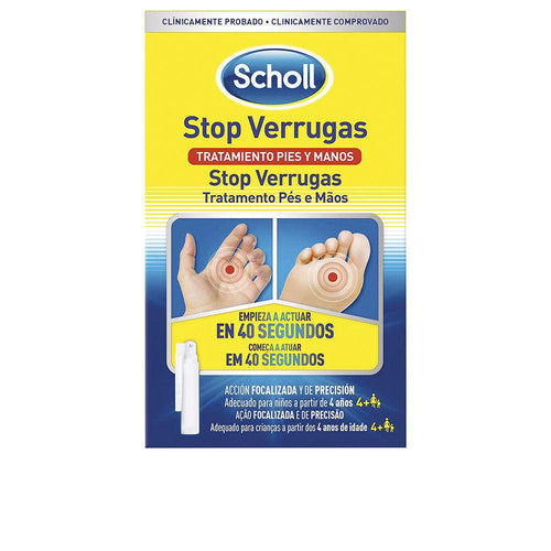 Scholl Tratamientos Tratamiento Para Verrugas Con Crioterapia Eliminación Rápida De Verrugas