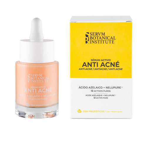 Servm Botanical Institute Serum Activo Anti Acné Serum Belleza Natural Diaria
