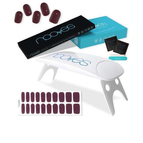 Nooves Láminas De Uñas De Gel Premium Kit Ongles Ongles Parfaits À Chaque Fois