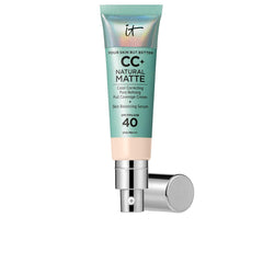 It Cosmetics Cc+ Natural Matte Fondotinta In Crema Spf40 Controllo Del Brillante 16 Ore