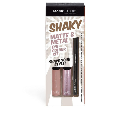 Magic Studio Shaky Eye Makeup Set Dazzling Metallic Effect
