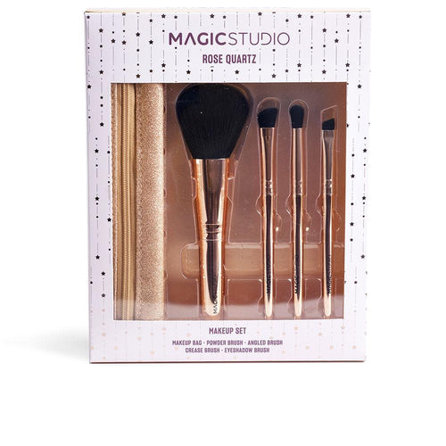 Magic Studio Rose Quartz Makeup Brush Set Enhance Your Look