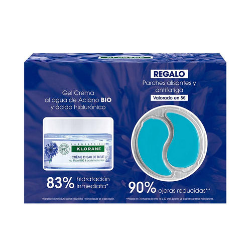 Klorane Al Aciano Bio Gel Crème Visage Et Yeux Hydratation Et Fraîcheur Intense