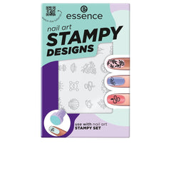 Essence Stampy Designs Plantillas De Estampado De Uñas Manicura Única Creatividad