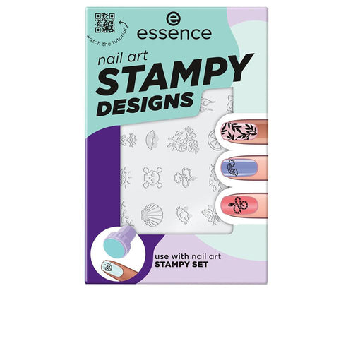 Essence Stampy Designs Plantillas De Estampado De Uñas Manicura Única Creatividad