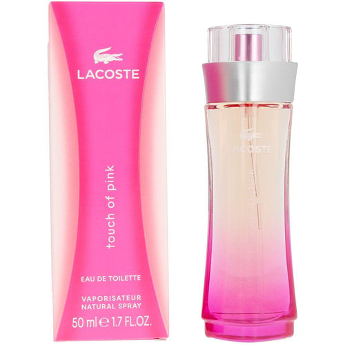 Lacoste Touch Of Pink Pour Femme Perfume Eau De Toilette Vibrant Irresistible Sensuality