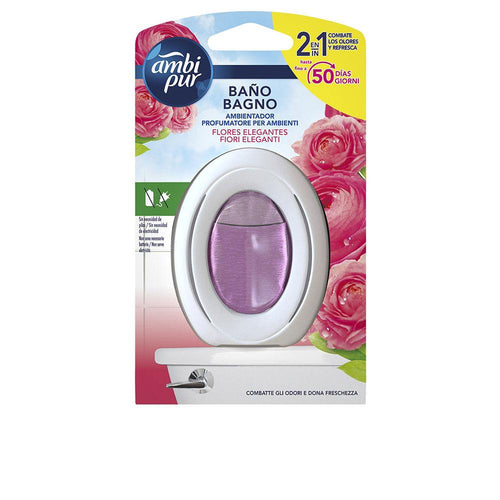 Ambi Pur Baño Bath Air Freshener Elegant Flowers Elegant Floral Freshness