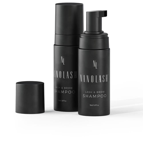 Nanolash Lash & Brow Shampoo Para Pestañas Y Cejas Limpieza Profesional Y Nutritiva