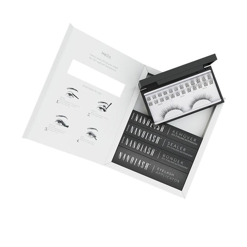 Nanolash Nanolash Eyelash Kit De Extensiones De Pestañas Pestañas Perfectas En 10 Minutos
