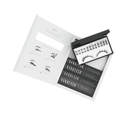Nanolash Nanolash Eyelash Kit De Extensión De Pestañas Pestañas Perfectas Al Instante