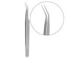 Nanolash Pinzas Curved Eyelash Tweezers Precision And Superior Ergonomics