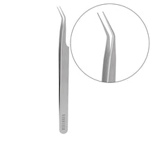 Nanolash Pinzas Pinzas De Pestañas Curvadas Precisión Y Ergonomía Superior