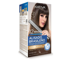 Kativa Kativa Profesional Conjunto Tratamiento Alisante Cabello Brasileño Sin Formaldehído
