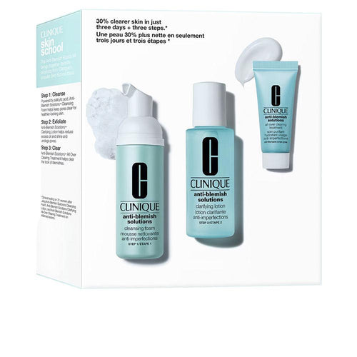 Clinique Anti-Blemish Solutions Sistema De Cuidado Facial Piel Radiante Sin Imperfecciones